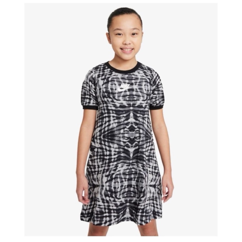 Nike Tie-dye Print Casual Dress